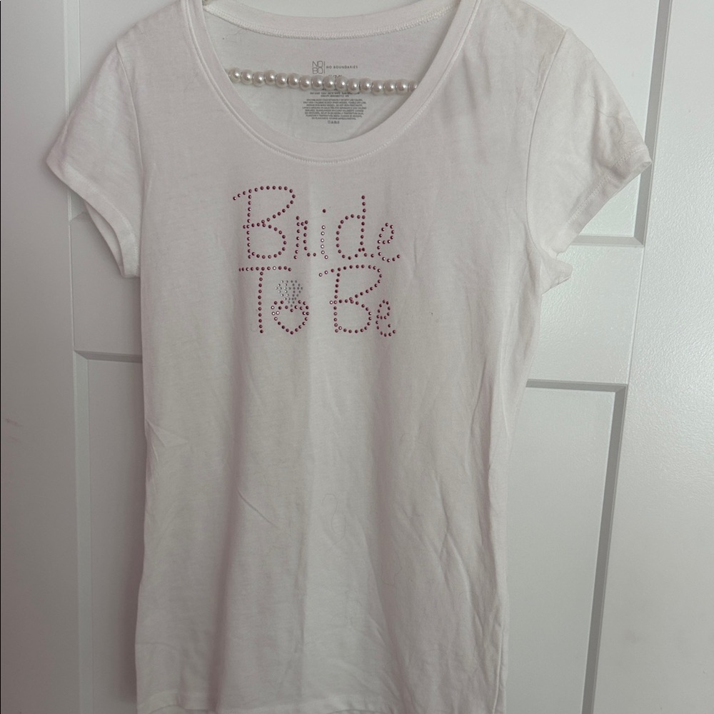 Bling 'Bride To Be' T-Shirt